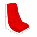 Califone Deluxe Soft Rocker, 28 x 17-1/2 x 33-7/8'', Red GSB0033-RD